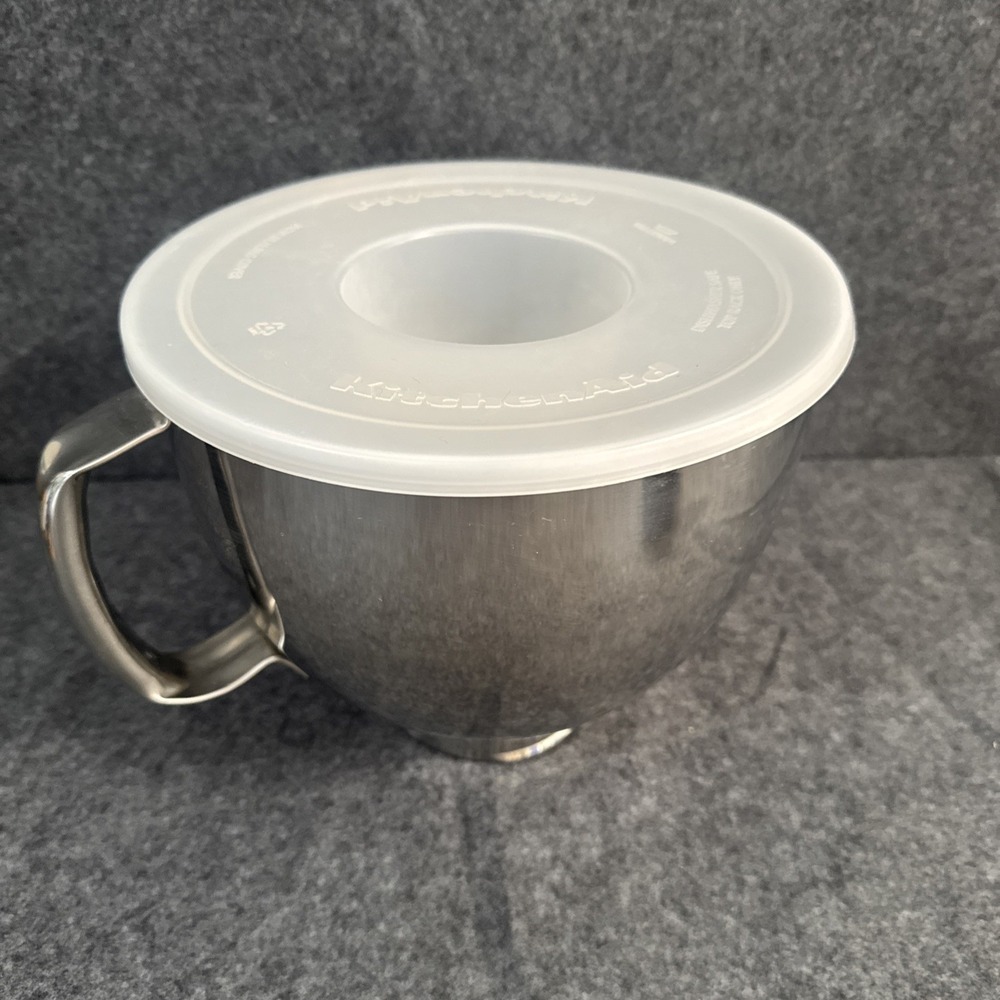 KITCHEN AID Stainless Steel Mixing Bowl w/ Handle 5 quart for Artisan mixers